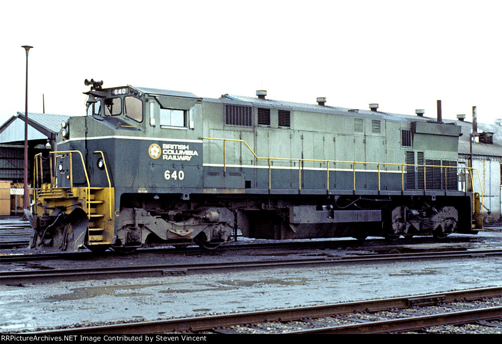 British Columbia Railway M420W BCOL #640